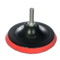 Тарелка опорная 8x125 мм для УШМ с липучкой и цилиндрическим хвостовиком, "Maximum" MX 09462 (2227)